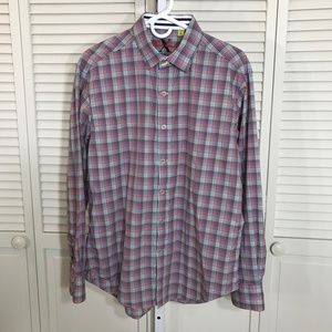 Robert Graham Multicolor Checkered Shirt Large